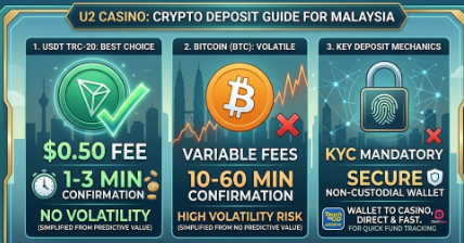 Cryptocurrency Payments at U2 Casino Malaysia: What Every Player Needs to Know in 2026