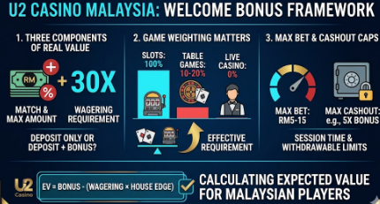 Unlocking U2 Casino’s Welcome Bonuses: What Malaysian Players Need to Know Before Claiming